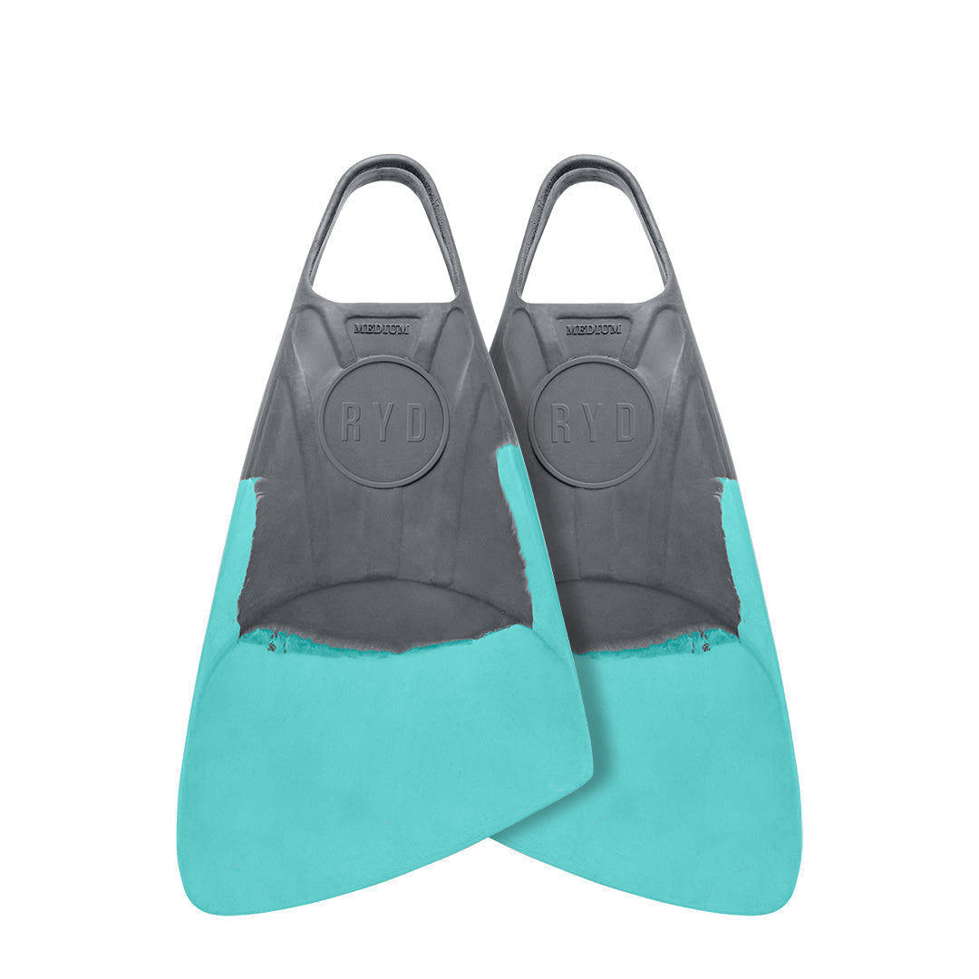 ライド(RYD) [ TRUE ROBOTO ] SIZE M TRI FINS True Swim Fins - RYD Brand USA